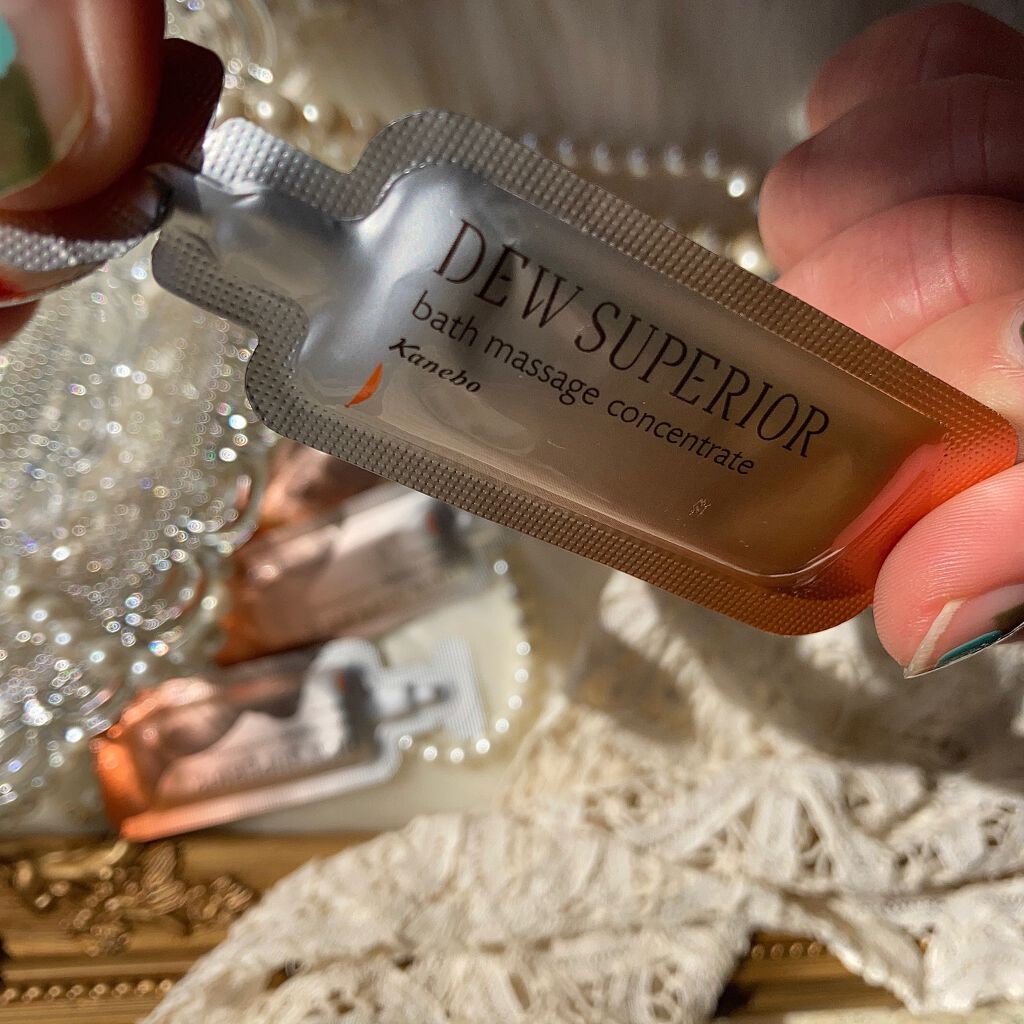 バスマッサージコンセントレート/DEW スペリア/マッサージクリームを使ったクチコミ(3枚目)