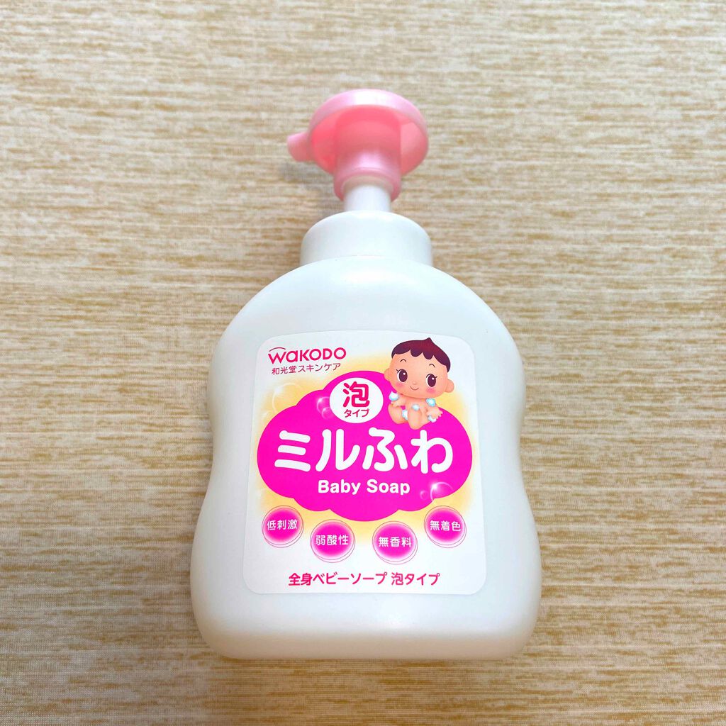 全身ベビーソープ 泡タイプ ミルふわの口コミ アトピー肌の人はこのボディーソープ一択 By アトピー肌 代後半 Lips
