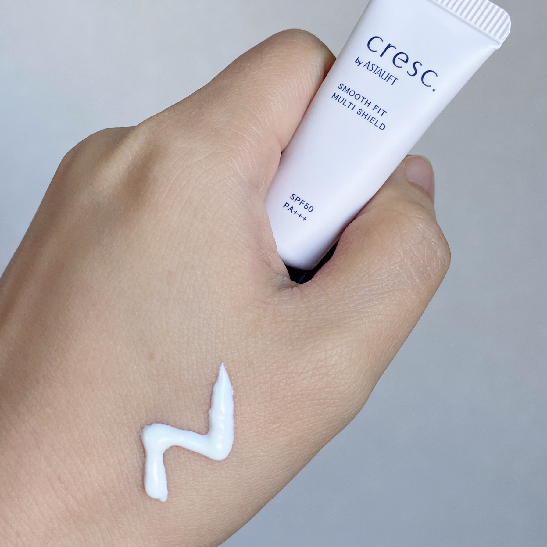 スムースフィット マルチシールド/cresc. by ASTALIFT/化粧下地を使ったクチコミ（2枚目）