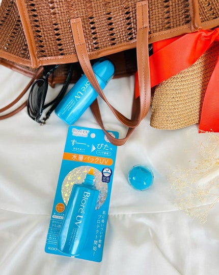 ビオレUV アクアリッチ アクアプロテクトローション(水層パック)/ビオレ/日焼け止めローションを使ったクチコミ(1枚目)