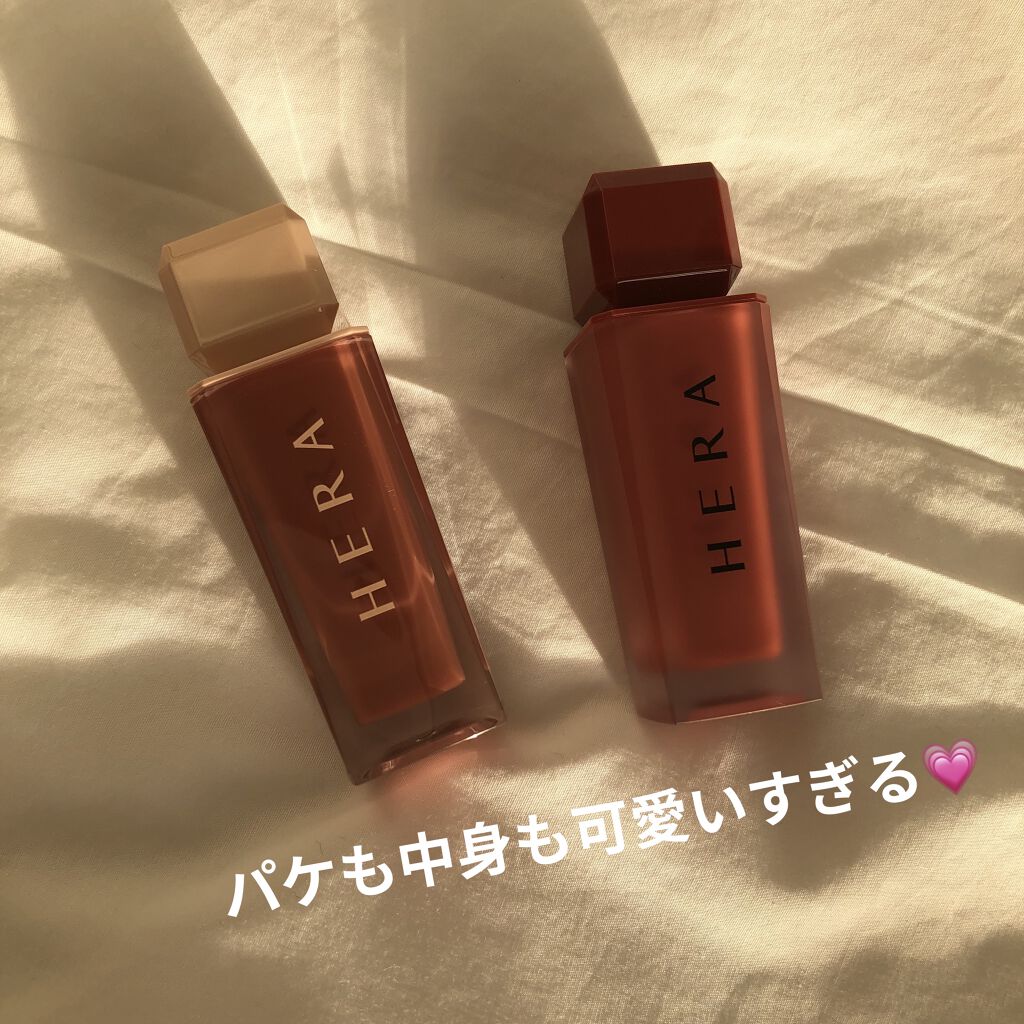 センシュアルパウダーマットリキッド/HERA/口紅を使ったクチコミ（1枚目）