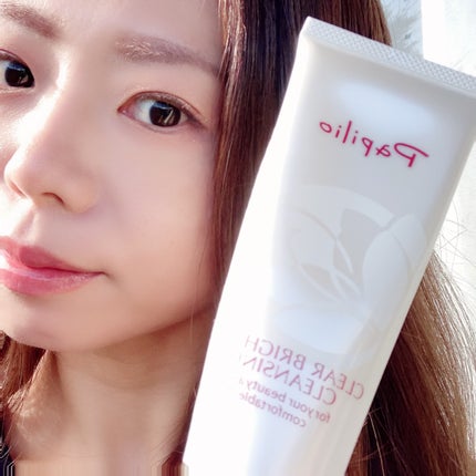 クリアブライトクレンジング/Papilio/ミルククレンジングを使ったクチコミ(2枚目)