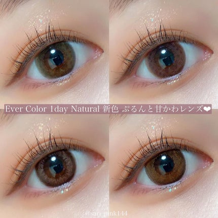 エバーカラーワンデー ナチュラル/エバーカラー/ワンデー(1DAY)カラコンを使ったクチコミ(1枚目)