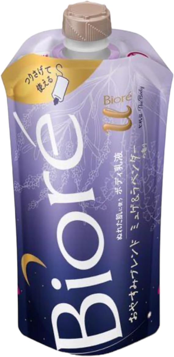 ザ ボディ ぬれた肌に使うボディ乳液 おやすみブレンド ミュゲ&ラベンダーの香り ビオレu