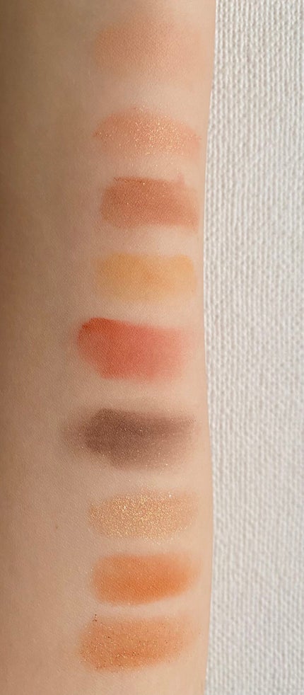 クォーツ 9色アイシャドウパレット(ドリームランドアイシャドウ)/ZEESEA/アイシャドウパレットを使ったクチコミ(3枚目)