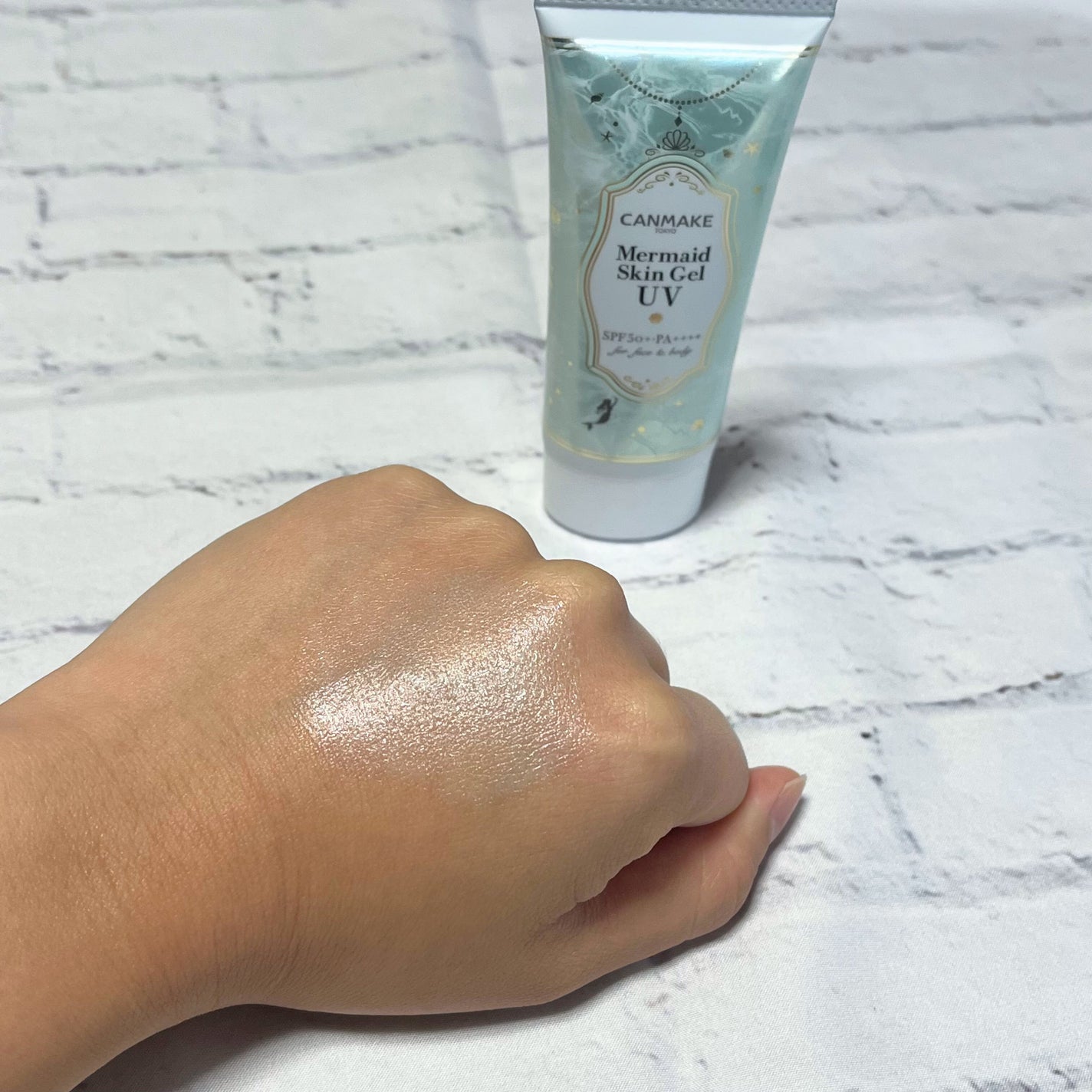 マーメイドスキンジェルUV/キャンメイク/日焼け止めジェルを使ったクチコミ(10枚目)