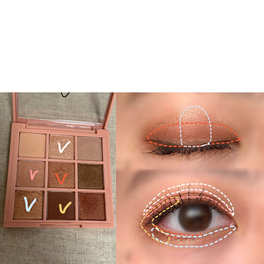 3CE マルチアイカラーパレット/3CE/アイシャドウパレットを使ったクチコミ（3枚目）