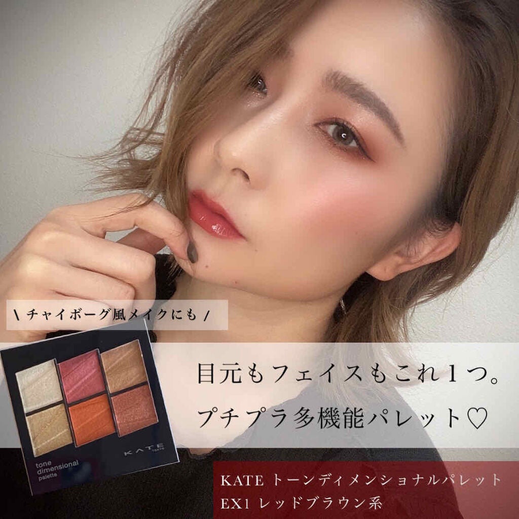 トーンディメンショナルパレット/KATE/メイクアップキットを使ったクチコミ(1枚目)