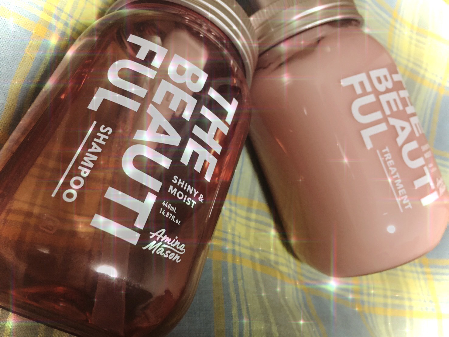 シャイニー＆モイスト シャンプー／ヘアトリートメント/アミノメイソン/市販シャンプーを使ったクチコミ（1枚目）