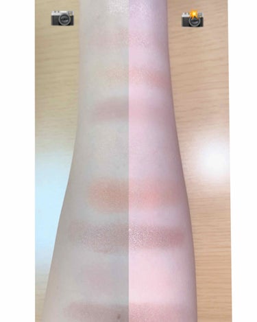 UR GLAM　BLOOMING EYE COLOR PALETTE/U R GLAM/アイシャドウパレットを使ったクチコミ（4枚目）