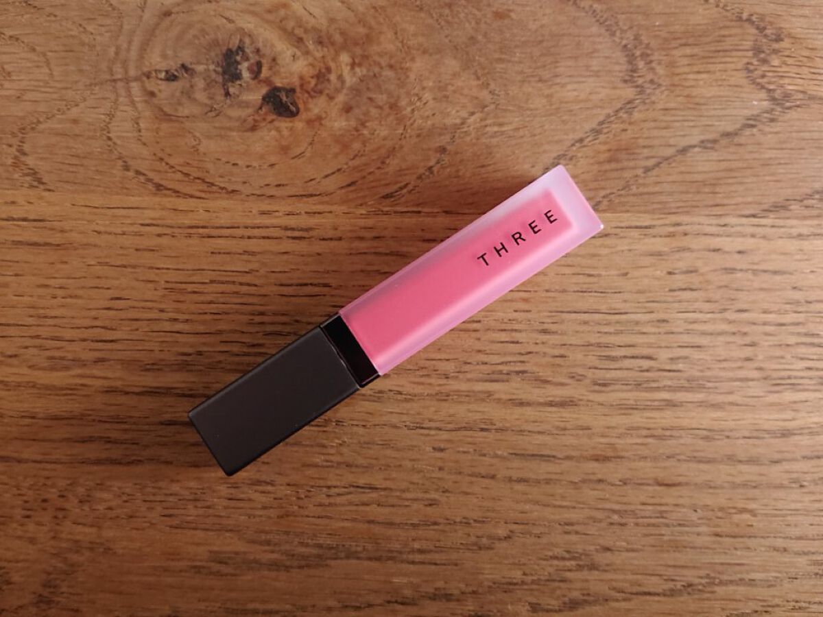 THREE ディヴァインリップジェム 03 FLOWER LAUGHTER/THREE/口紅を使ったクチコミ（1枚目）