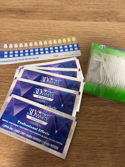 クレスト3Dホワイトニング ホワイトストリップ プロフェッショナル エフェクツ/クレスト/その他オーラルケアを使ったクチコミ(1枚目)