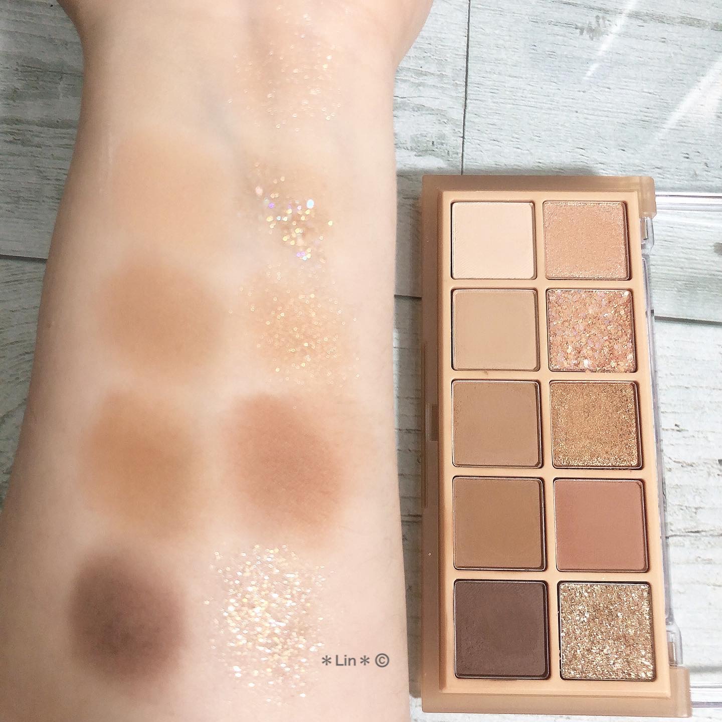 ベターザンパレット 02 マホガニーガーデン(MAHOGANY GARDEN)/rom&nd/アイシャドウパレットを使ったクチコミ（2枚目）