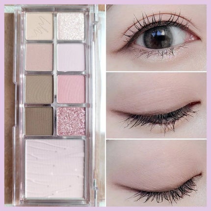 ミックスブラーリングアイパレット/wakemake/マルチパレットを使ったクチコミ(4枚目)