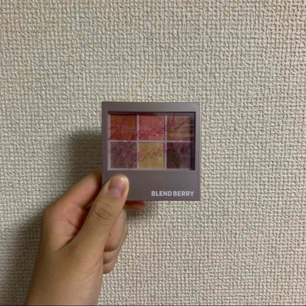 オーラクリエイション/BLEND BERRY/アイシャドウパレットを使ったクチコミ(1枚目)