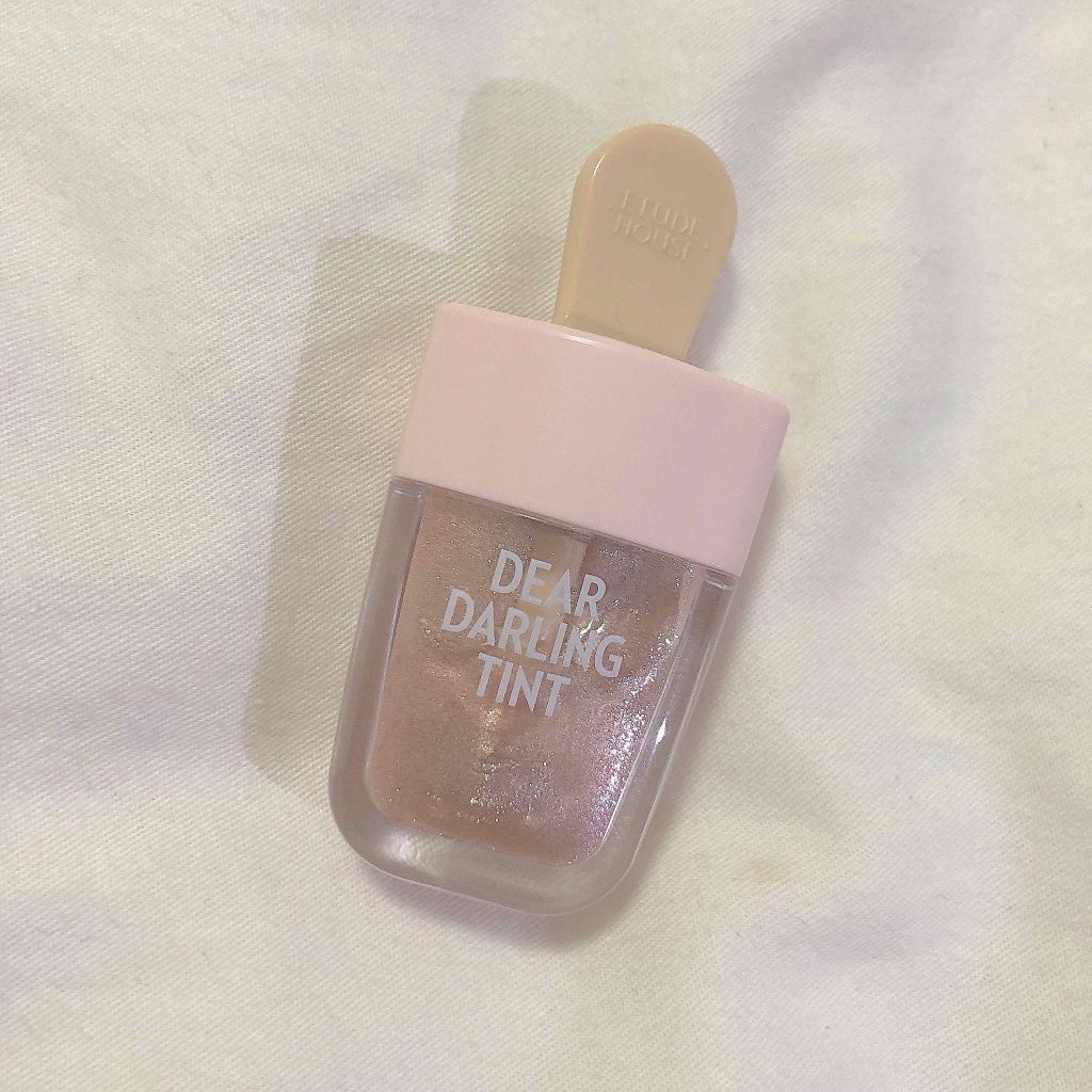 ディアダーリン ウォータージェルティント （アイスティント）/ETUDE/口紅を使ったクチコミ（1枚目）