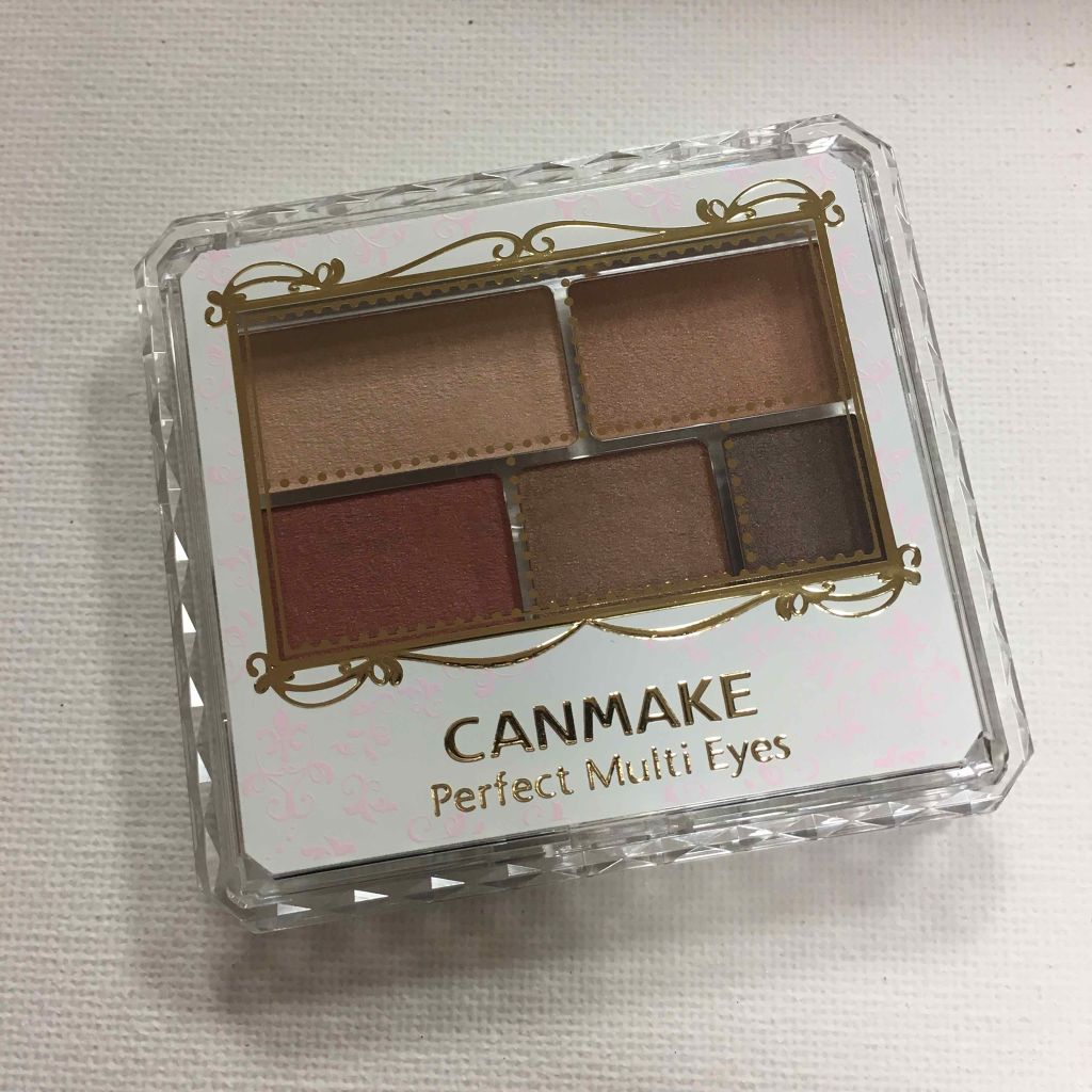 パーフェクトマルチアイズ/キャンメイク/アイシャドウパレットを使ったクチコミ(2枚目)