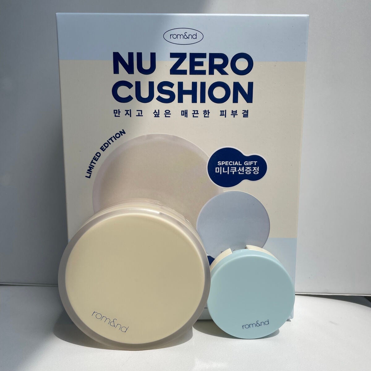 ヌーゼロクッション/rom&nd/クッションファンデーションを使ったクチコミ(6枚目)