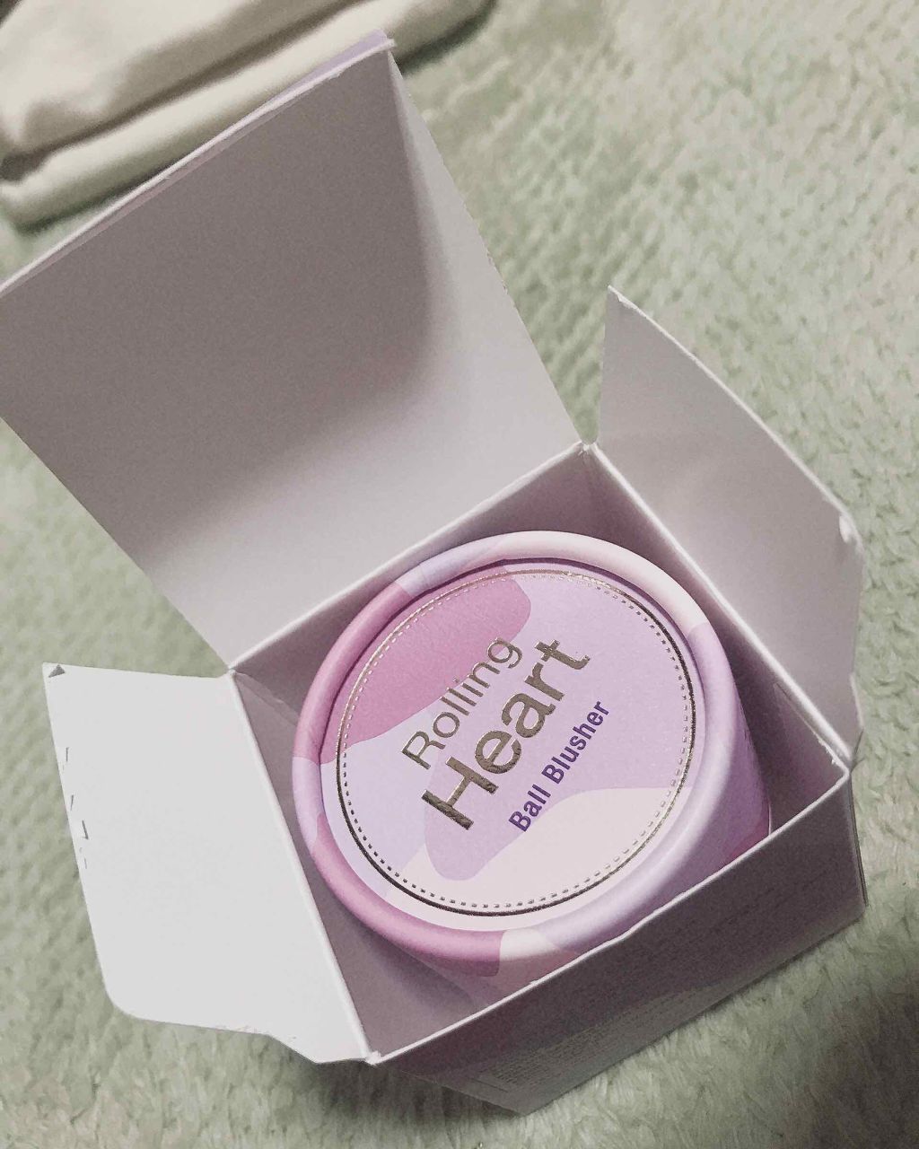 ローリングハートボールチーク/MISSHA/パウダーチークを使ったクチコミ（3枚目）