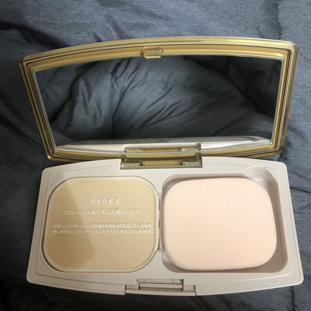 UV バイ ケーキ(スポンジ入り)/ちふれ/パウダーファンデーションを使ったクチコミ（2枚目）