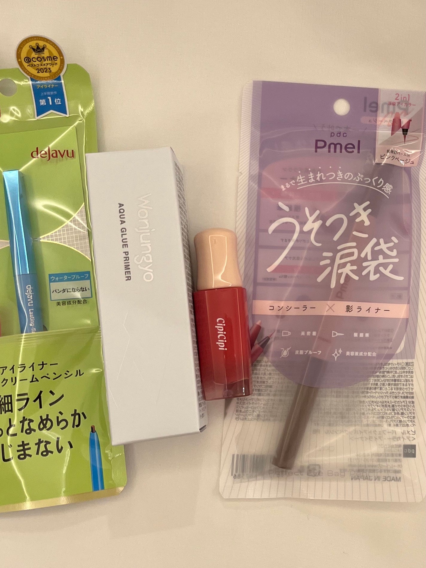 Tomoko/見えない世界から届ける“儚げ透明感メイク“ on LIPS 「ロフト購入品メモ🗒️ウォンジョンヨ アクアグループライマー(新..」(1枚目)