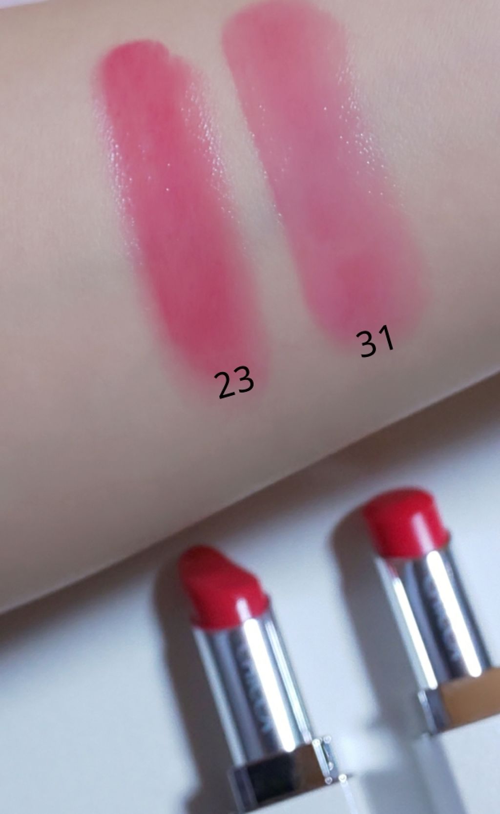 メスメリック リップスティック/CHICCA/口紅を使ったクチコミ(3枚目)