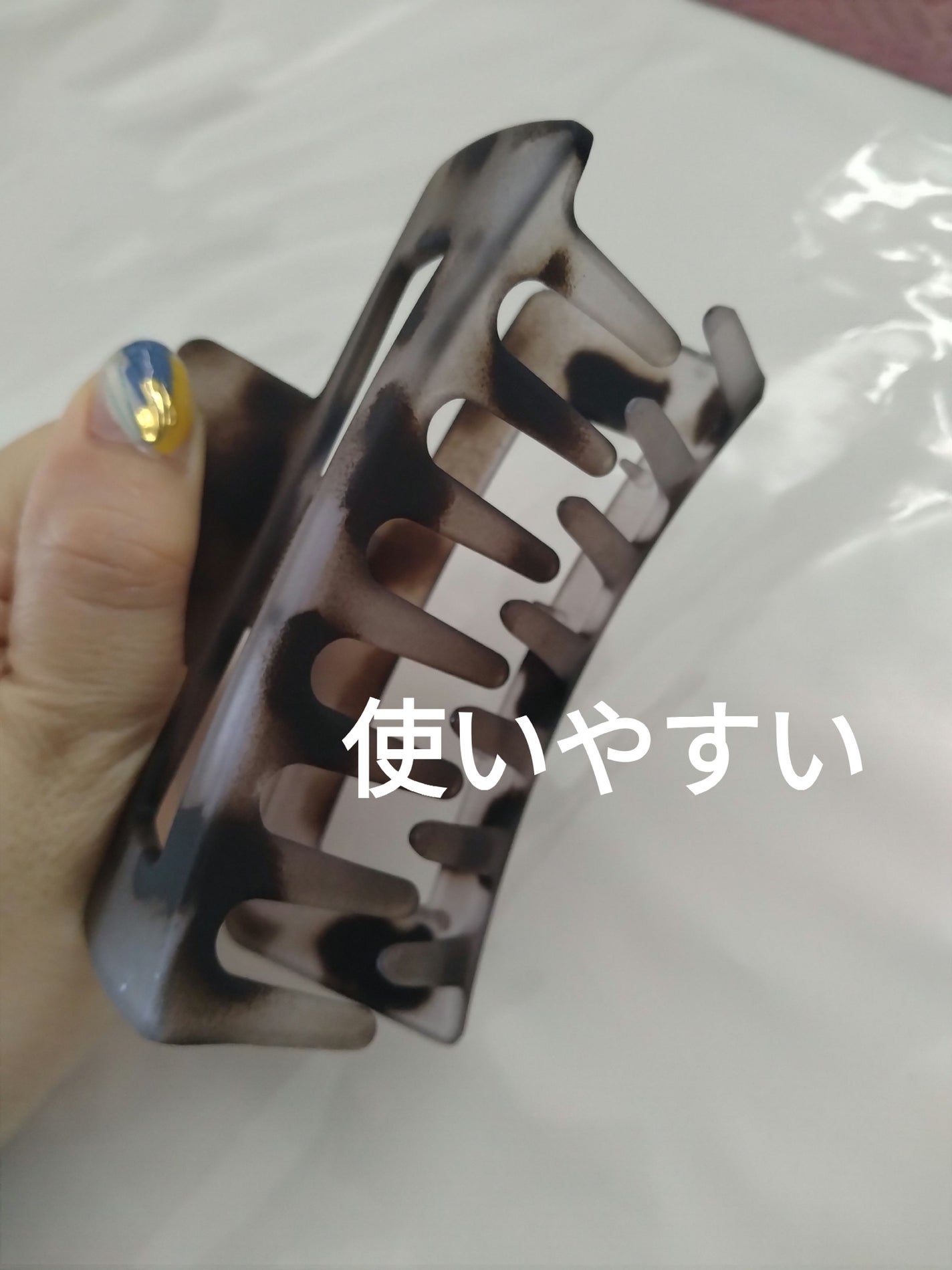バンスクリップ/DAISO/ヘアアクセサリーを使ったクチコミ(3枚目)