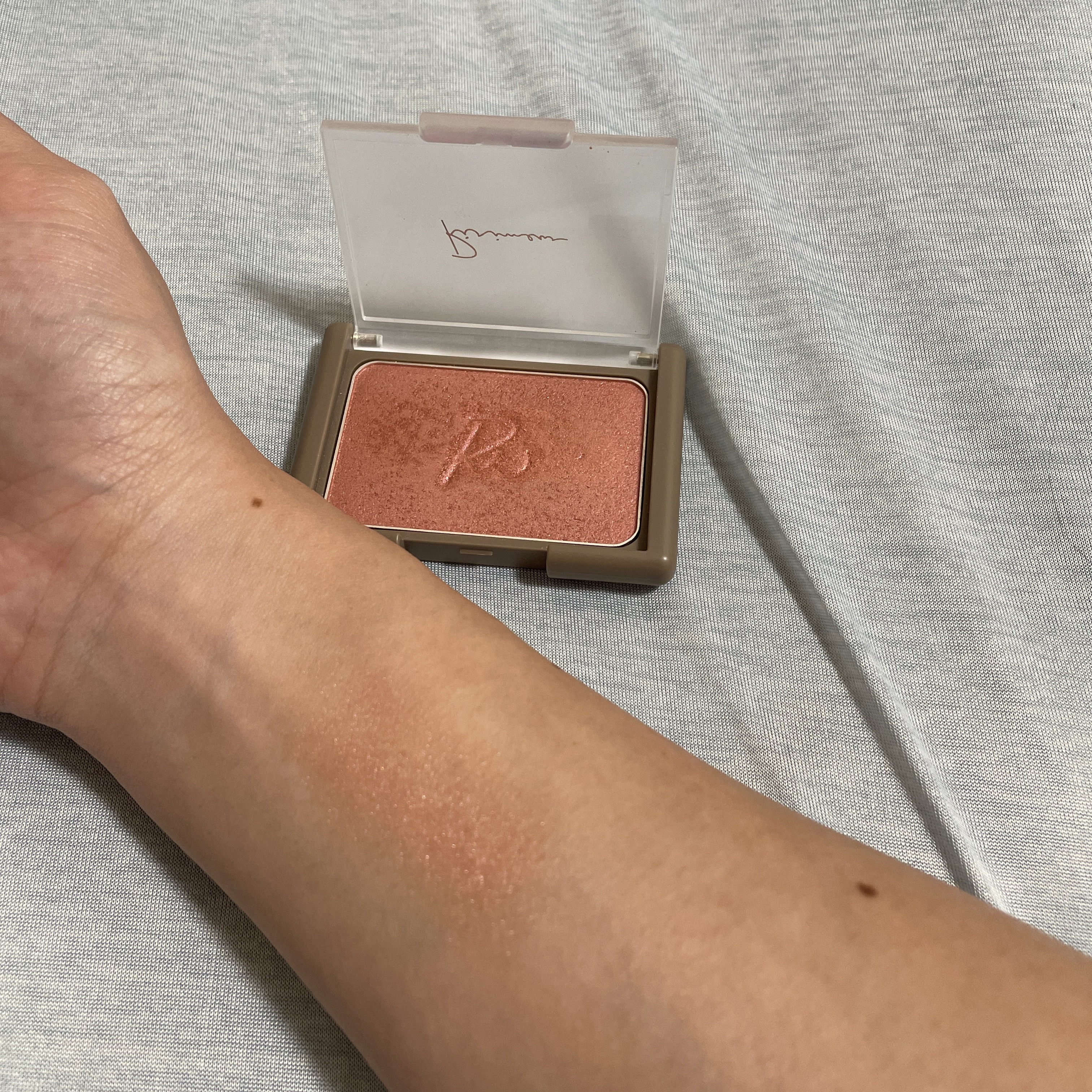 ヴェールグロウチーク/Ririmew/パウダーチークを使ったクチコミ（2枚目）