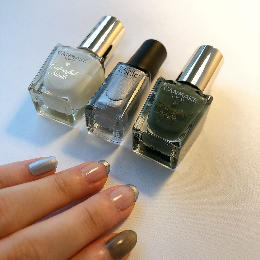 カラフルネイルズ/キャンメイク/マニキュアを使ったクチコミ（3枚目）