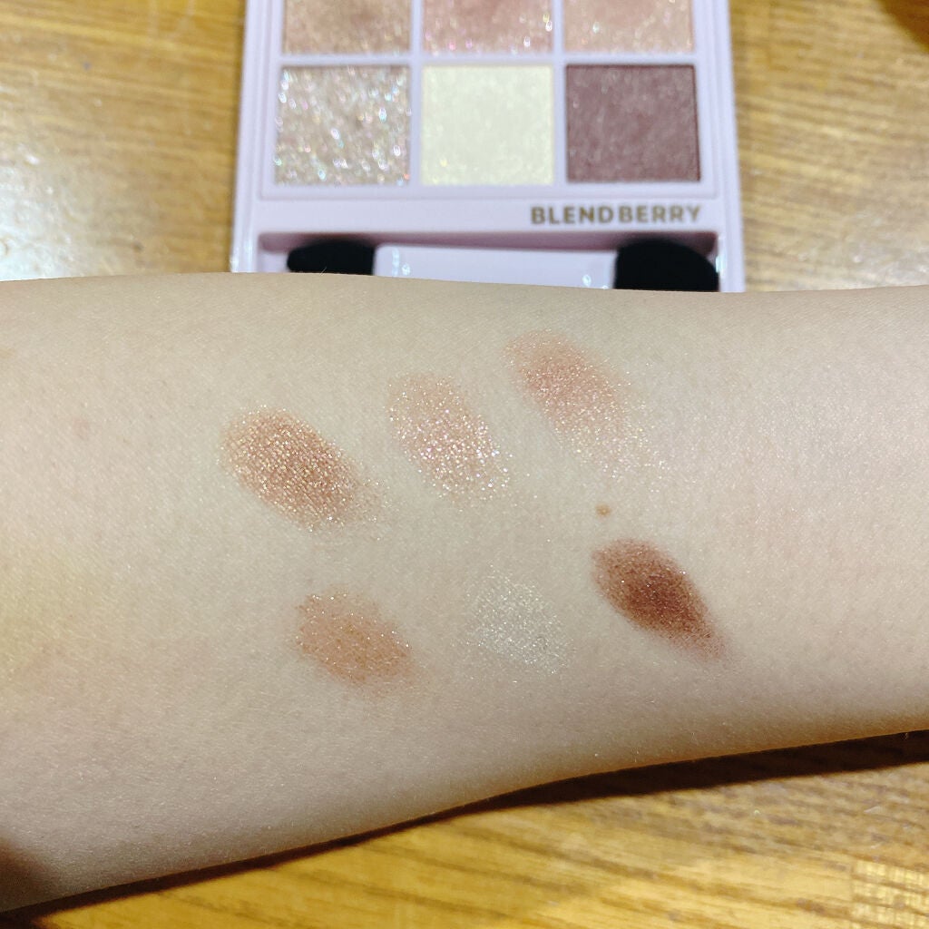 オーラクリエイション/BLEND BERRY/アイシャドウパレットを使ったクチコミ(3枚目)