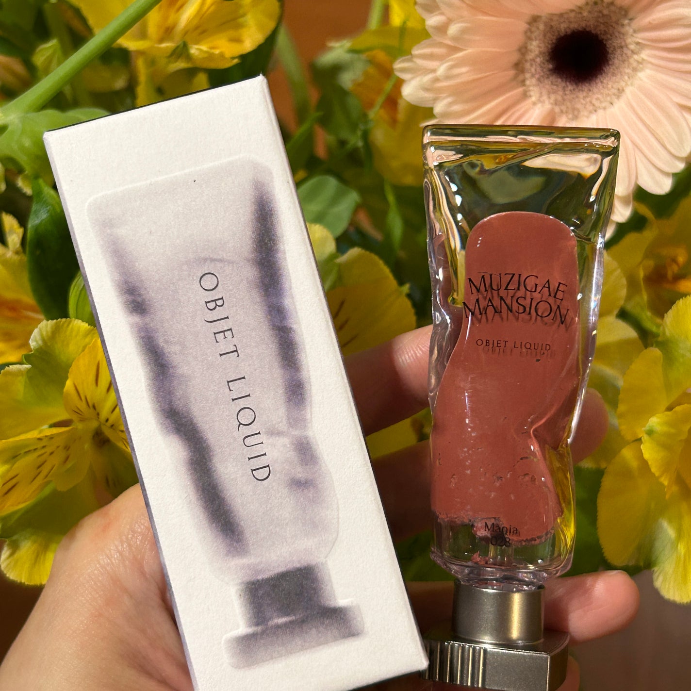 オブジェリキッド/MUZIGAE MANSION/口紅を使ったクチコミ(1枚目)
