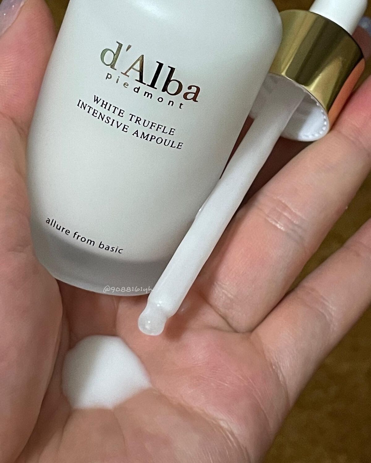 ホワイトトリュフインテンシブアンプル/ダルバ/美容液を使ったクチコミ(2枚目)