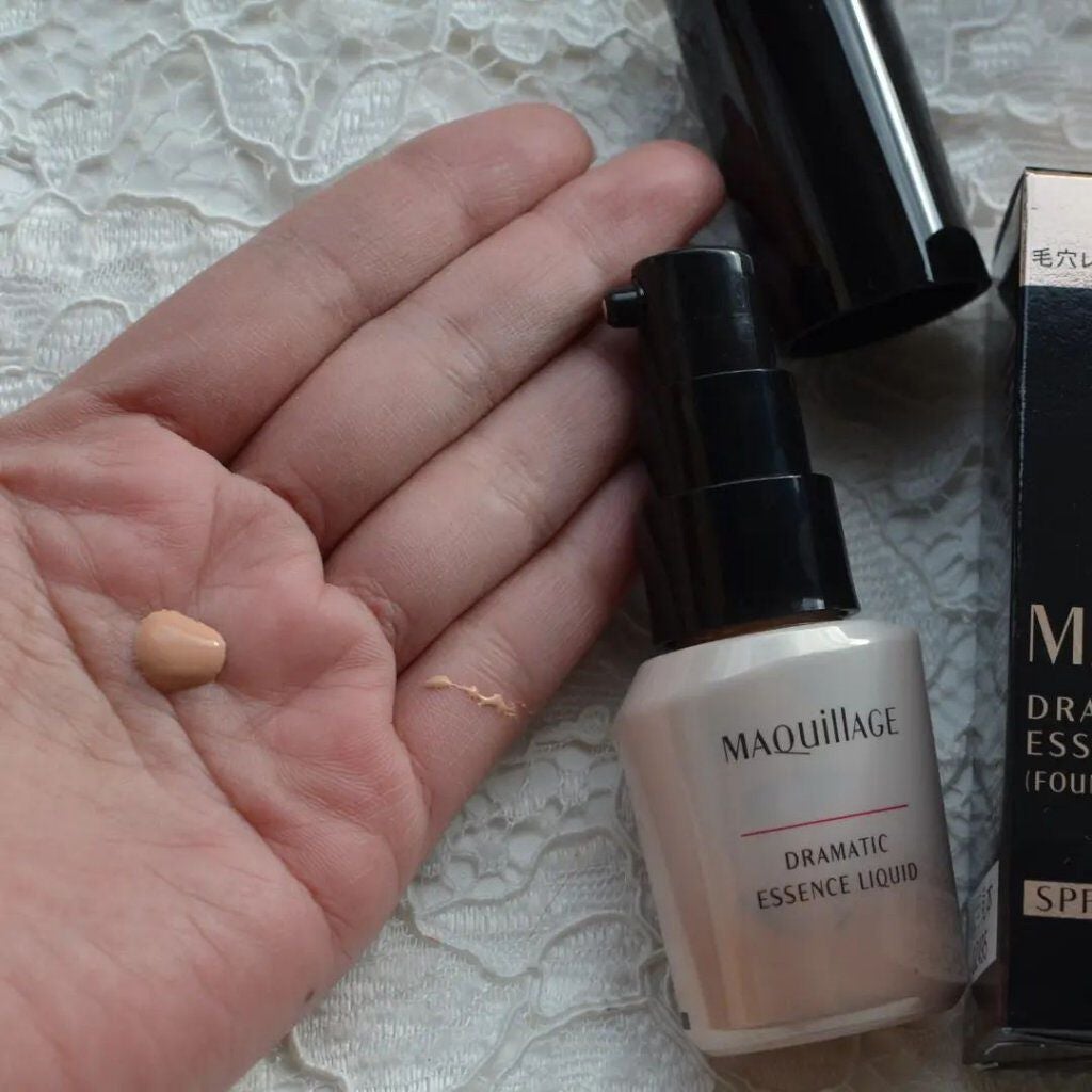 ドラマティックエッセンスリキッド/マキアージュ/リキッドファンデーションを使ったクチコミ(3枚目)