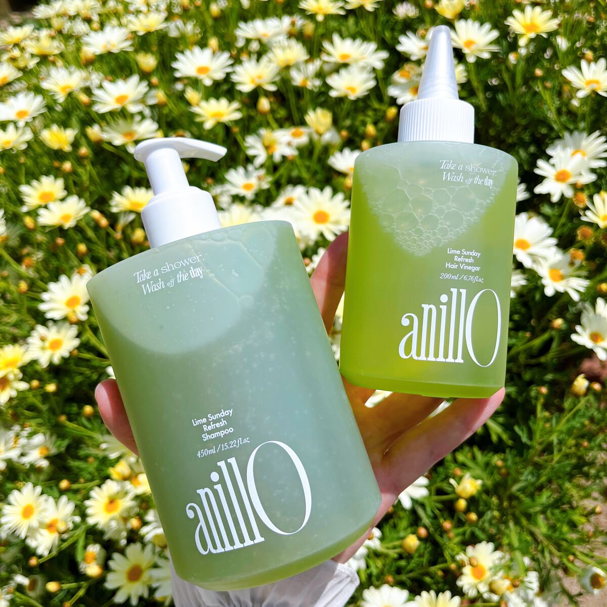 ライムサンデー リフレッシュヘアービネガー/ANILLO/頭皮クレンジングを使ったクチコミ（1枚目）