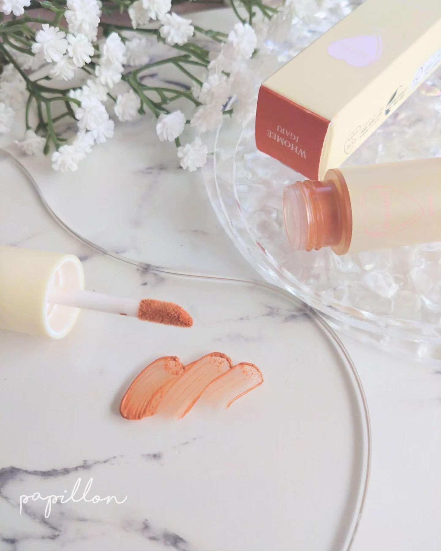 リップ＆チーク/WHOMEE/ジェル・クリームチークを使ったクチコミ（3枚目）