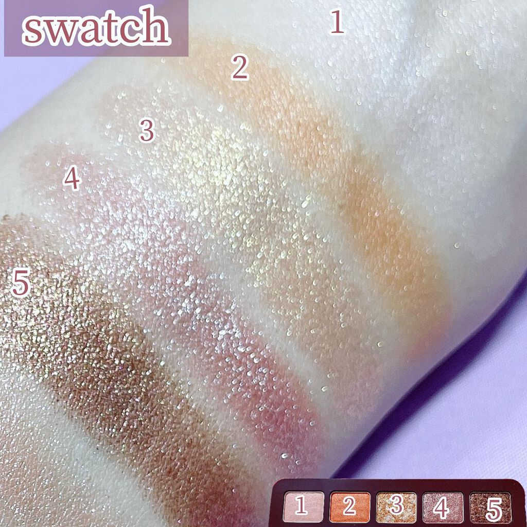 アズキ フィユテ アイ パレット/shu uemura/アイシャドウパレットを使ったクチコミ（3枚目）