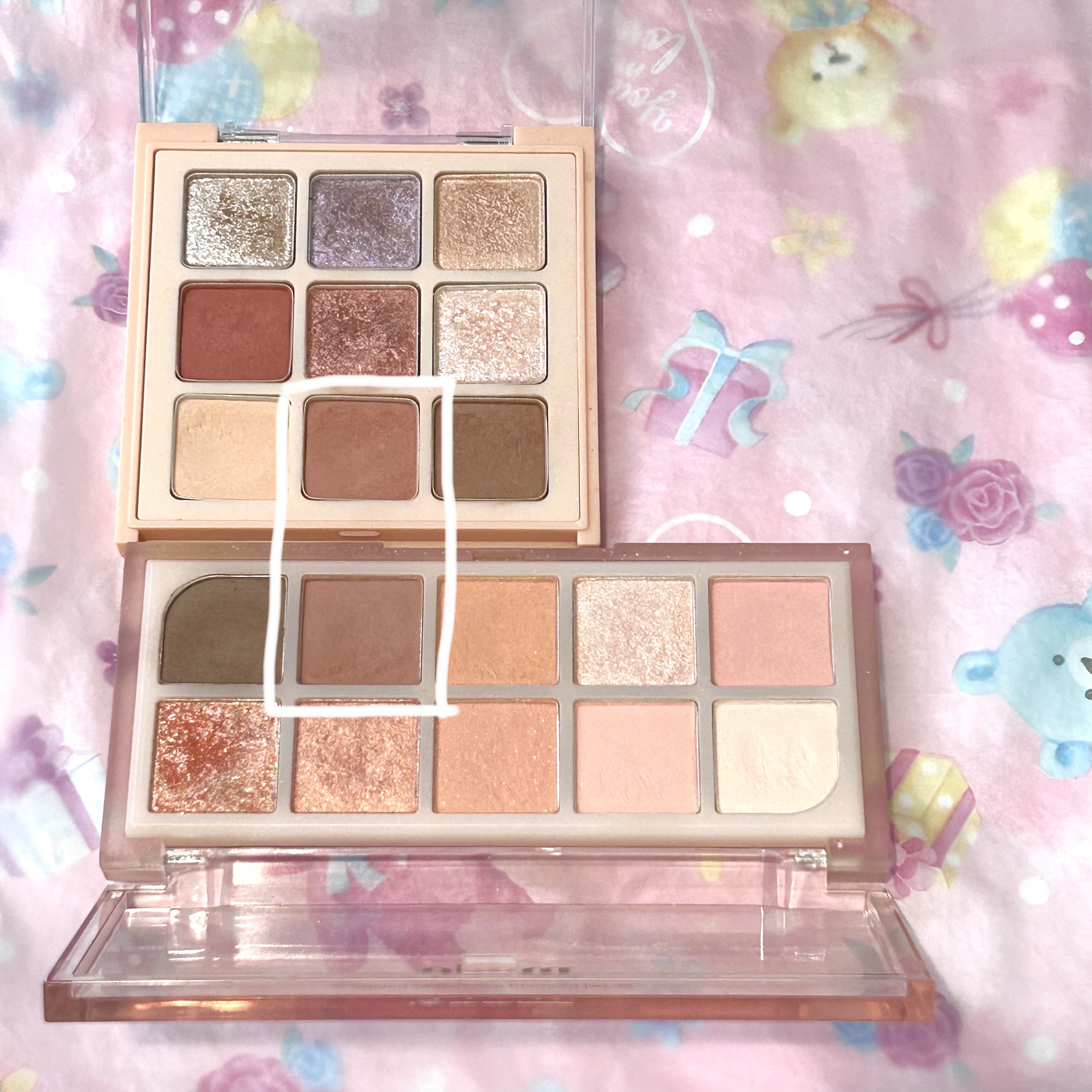 MDショールモーメント アイシャドウパレット/mude./アイシャドウパレットを使ったクチコミ（2枚目）