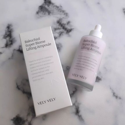 バクチオールスーパーバイオーム リフティングアンプル/VELY VELY/美容液を使ったクチコミ(1枚目)