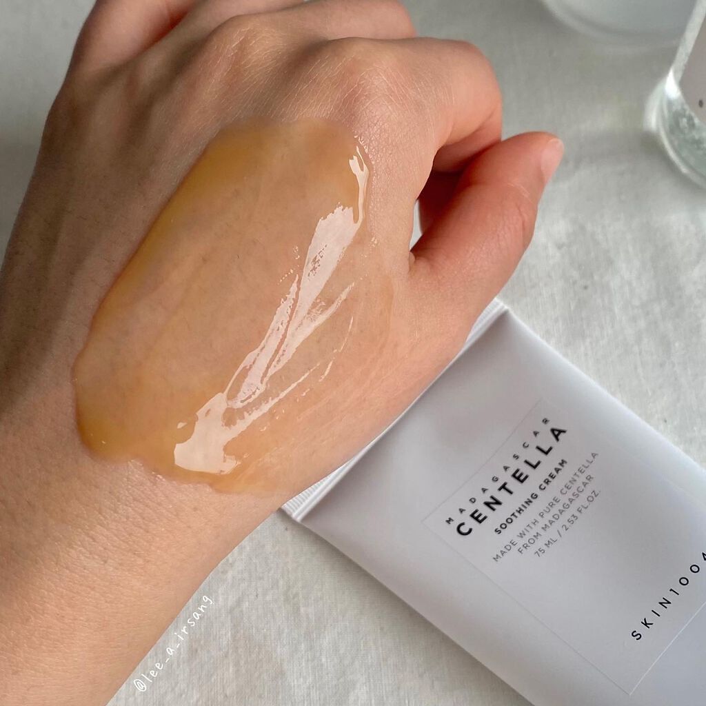 センテラ スージングクリーム/SKIN1004/フェイスクリームを使ったクチコミ(4枚目)