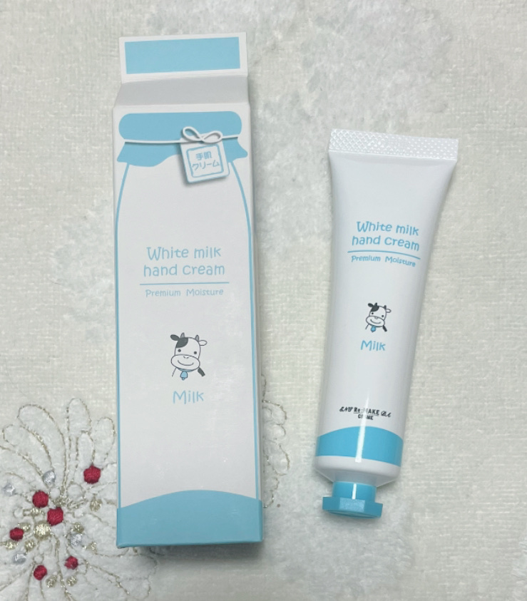 ホワイトミルクハンドクリーム/Re:MAKE/ハンドクリームを使ったクチコミ（1枚目）