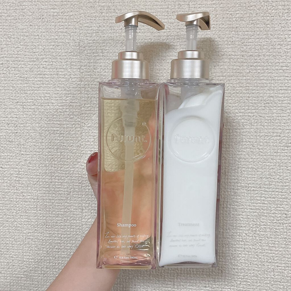 プルント モイストリッチ美容液シャンプー／モイストリッチリペア美容液トリートメント/Purunt./市販シャンプーを使ったクチコミ（1枚目）
