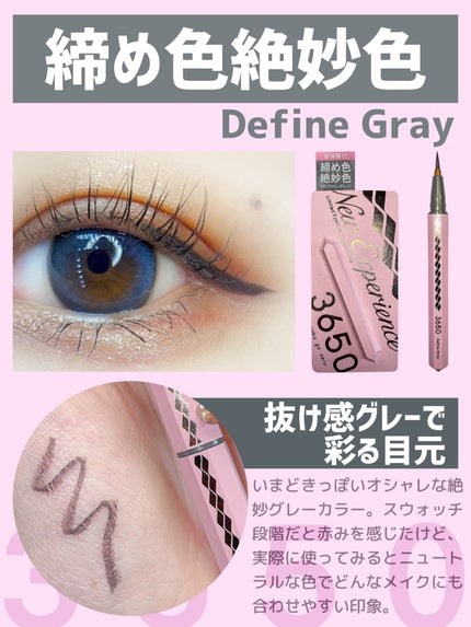 リキッドアイライナー ディファインモーヴ(Define Mauve)/3650/リキッドアイライナーを使ったクチコミ(2枚目)