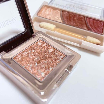 グリッタープリズム シャドウ/MISSHA/グリッターを使ったクチコミ(2枚目)