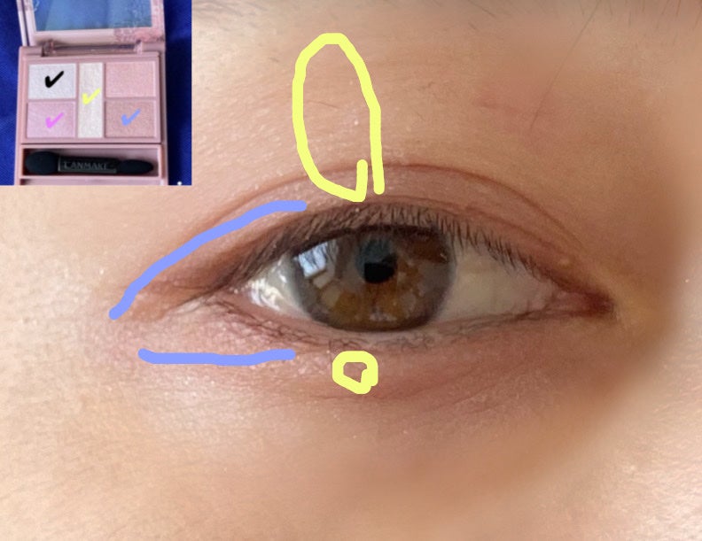 パーフェクトスタイリストアイズ/キャンメイク/アイシャドウパレットを使ったクチコミ(3枚目)