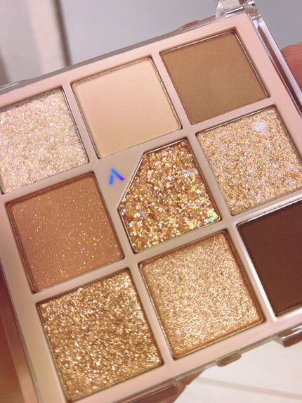 グリッターペディアアイパレット/unleashia/アイシャドウパレットを使ったクチコミ(2枚目)