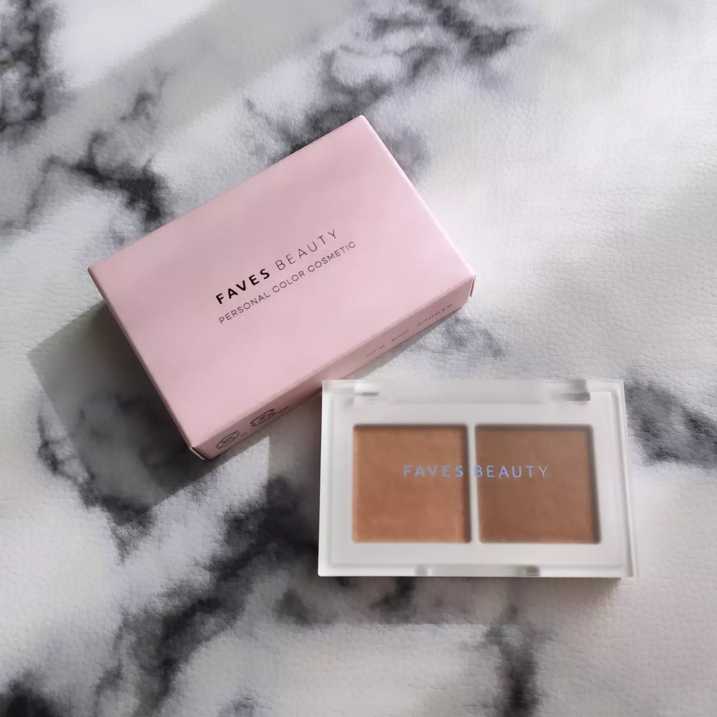 マイカラー デュオシャドウ オータムライト（イエベ秋）/FAVES BEAUTY/アイシャドウパレットを使ったクチコミ（1枚目）