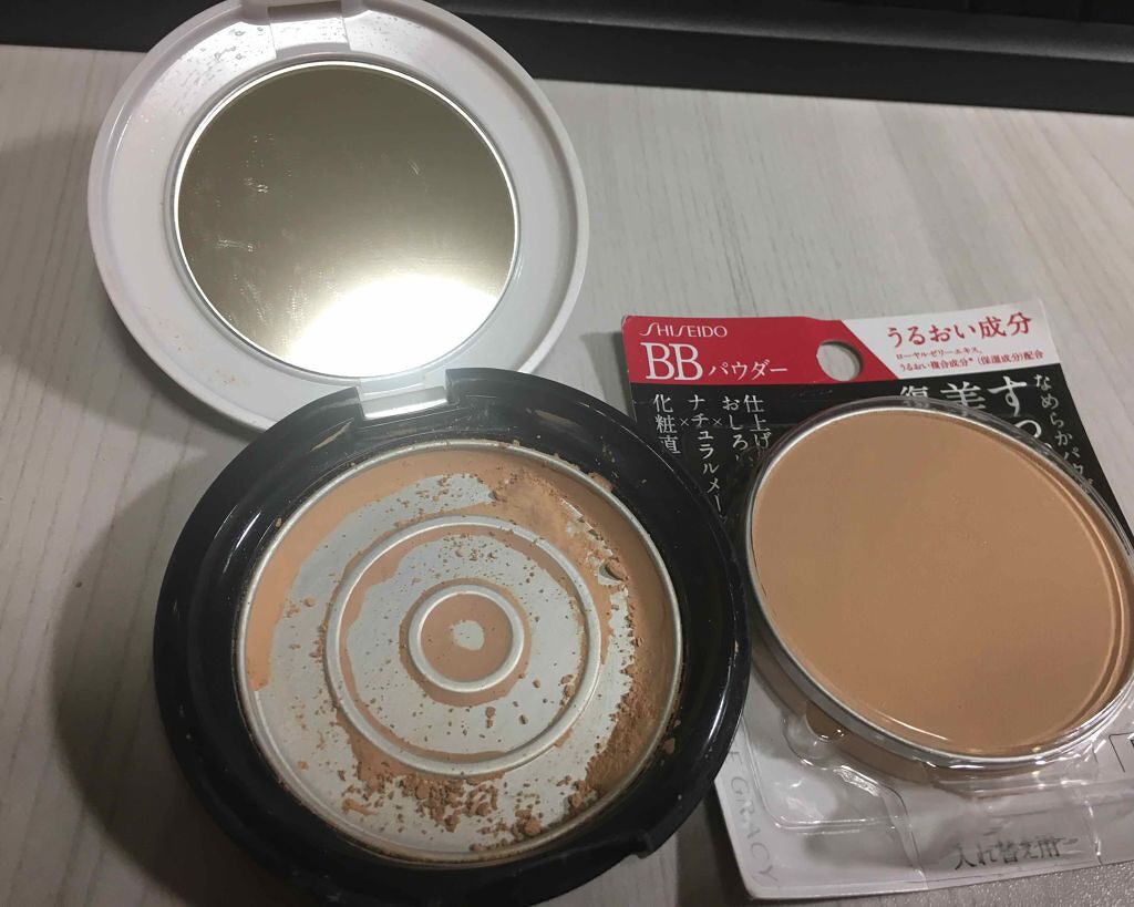 エッセンスパウダーBB/グレイシィ/プレストパウダーを使ったクチコミ（2枚目）