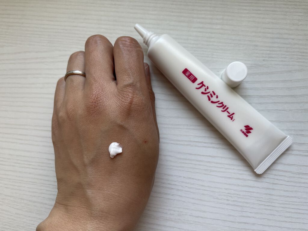 ケシミン クリームj/ケシミン/その他スキンケアを使ったクチコミ（2枚目）