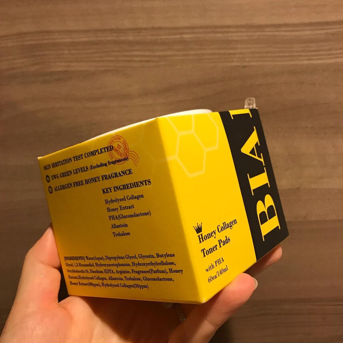 はちみつコラーゲントナーパッド/BIA Effect/トナーパッドを使ったクチコミ（3枚目）