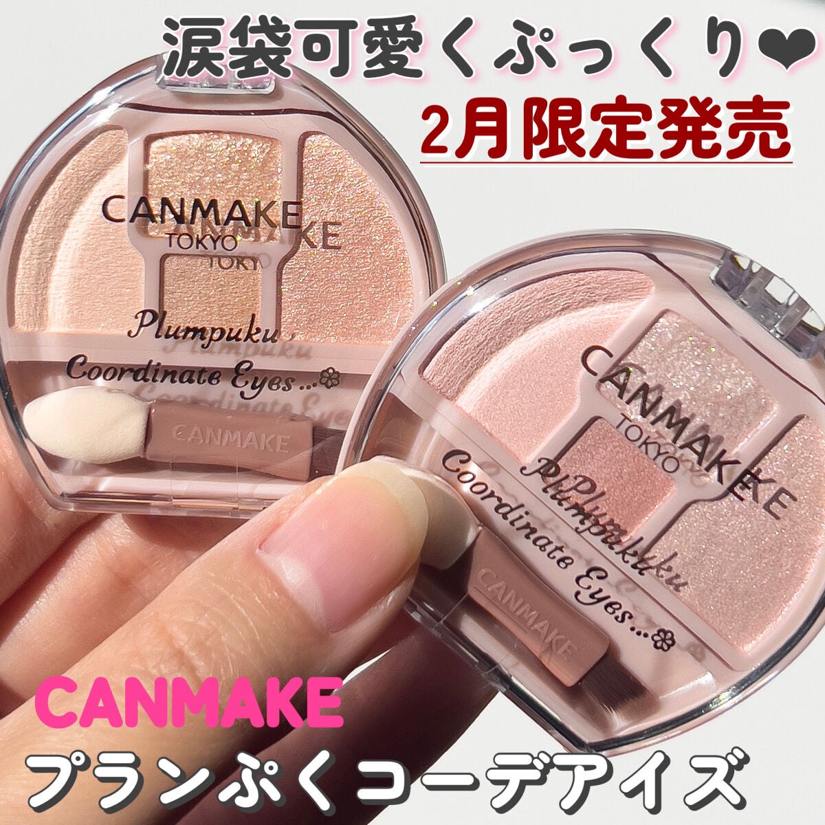 プランぷくコーデアイズ/キャンメイク/パウダーアイシャドウを使ったクチコミ(1枚目)